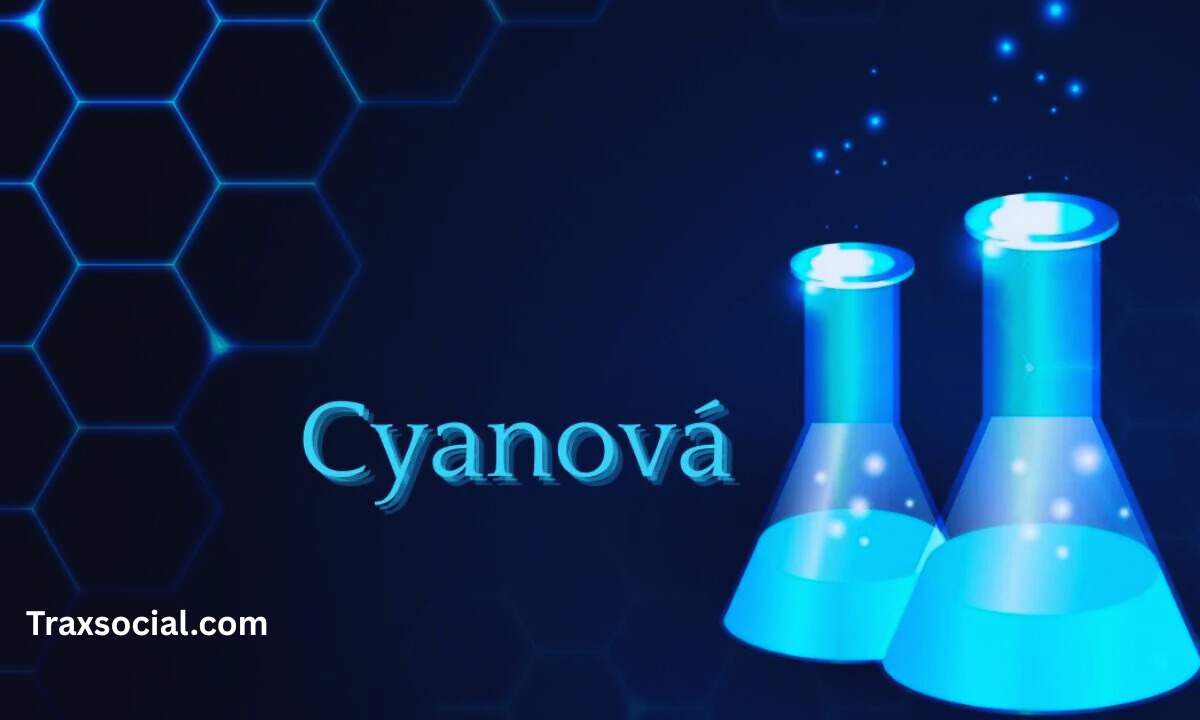 cyanová