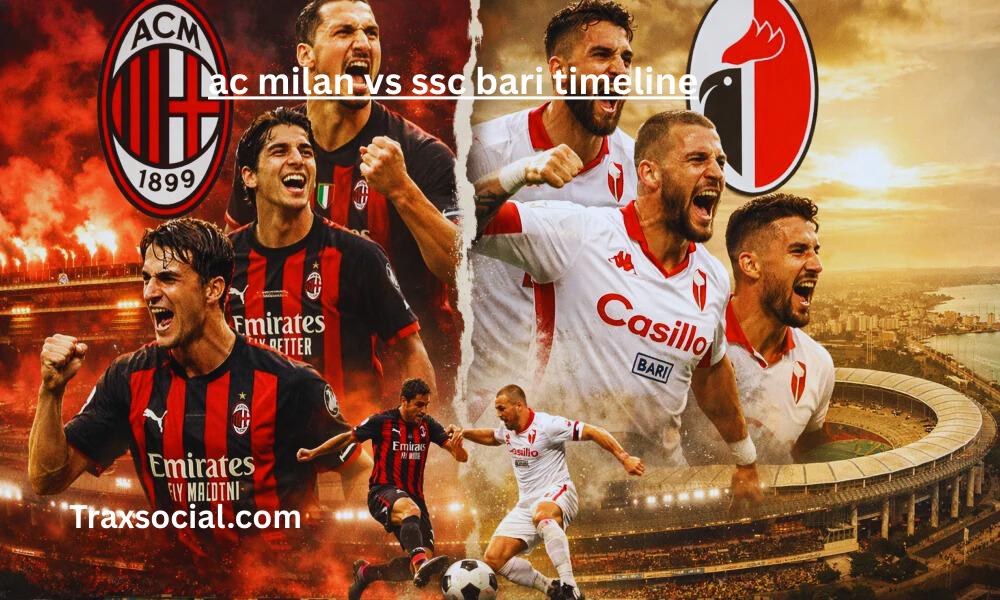 ac milan vs ssc bari timeline
