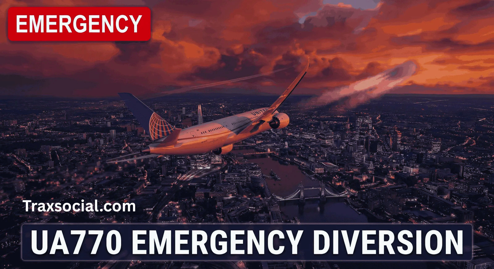 united airlines flight ua770 emergency diversion