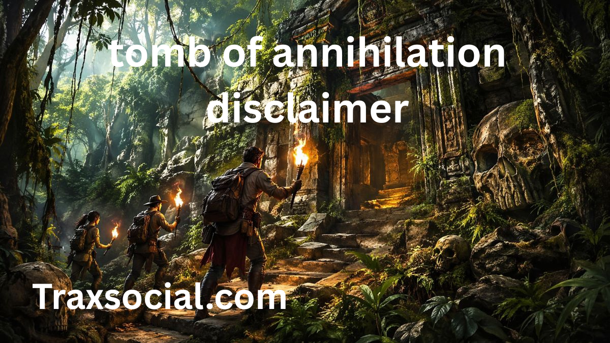tomb of annihilation disclaimer