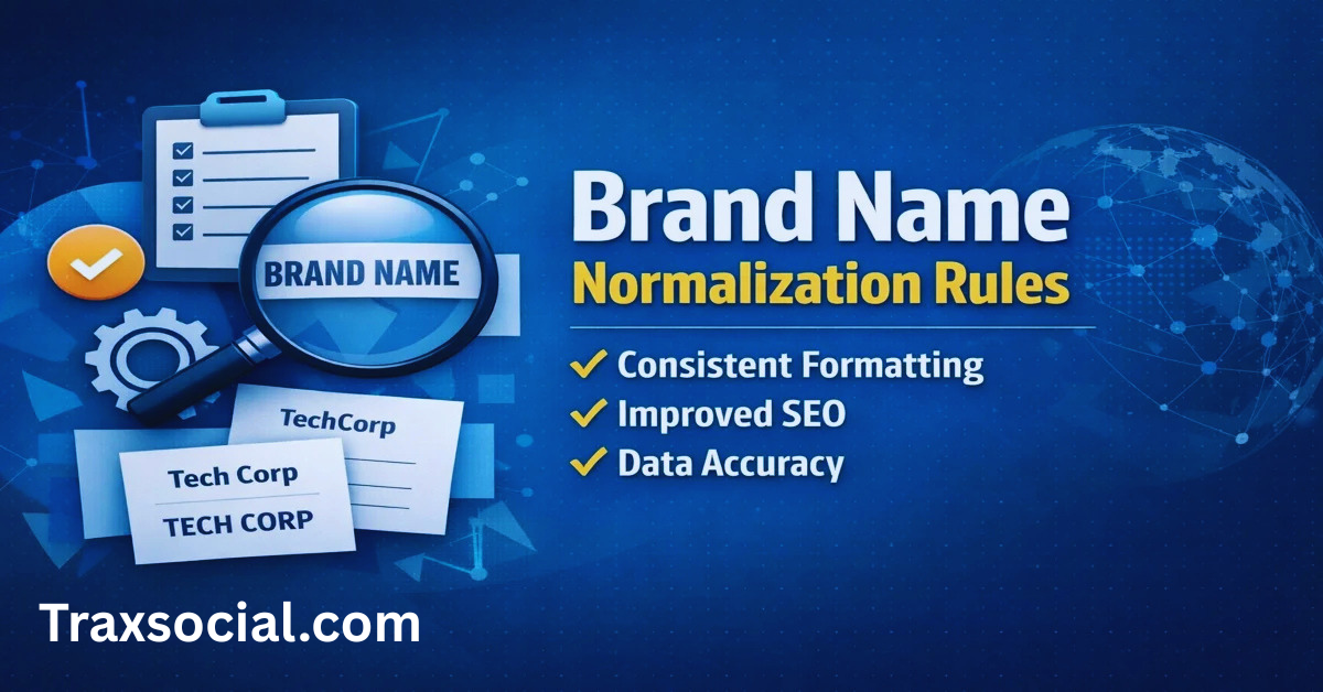 brand name normalization rules
