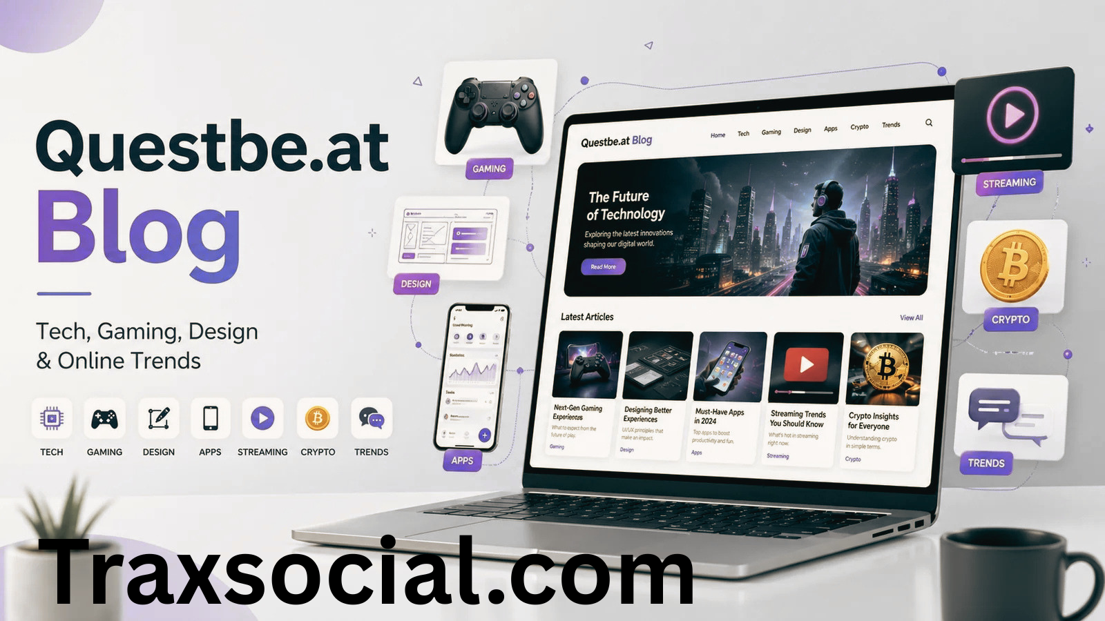 how to find blog on questbe.at